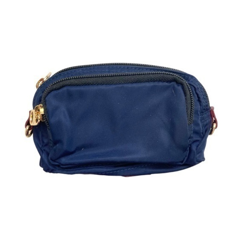 Mz Wallace micro mini bag in blue nylon